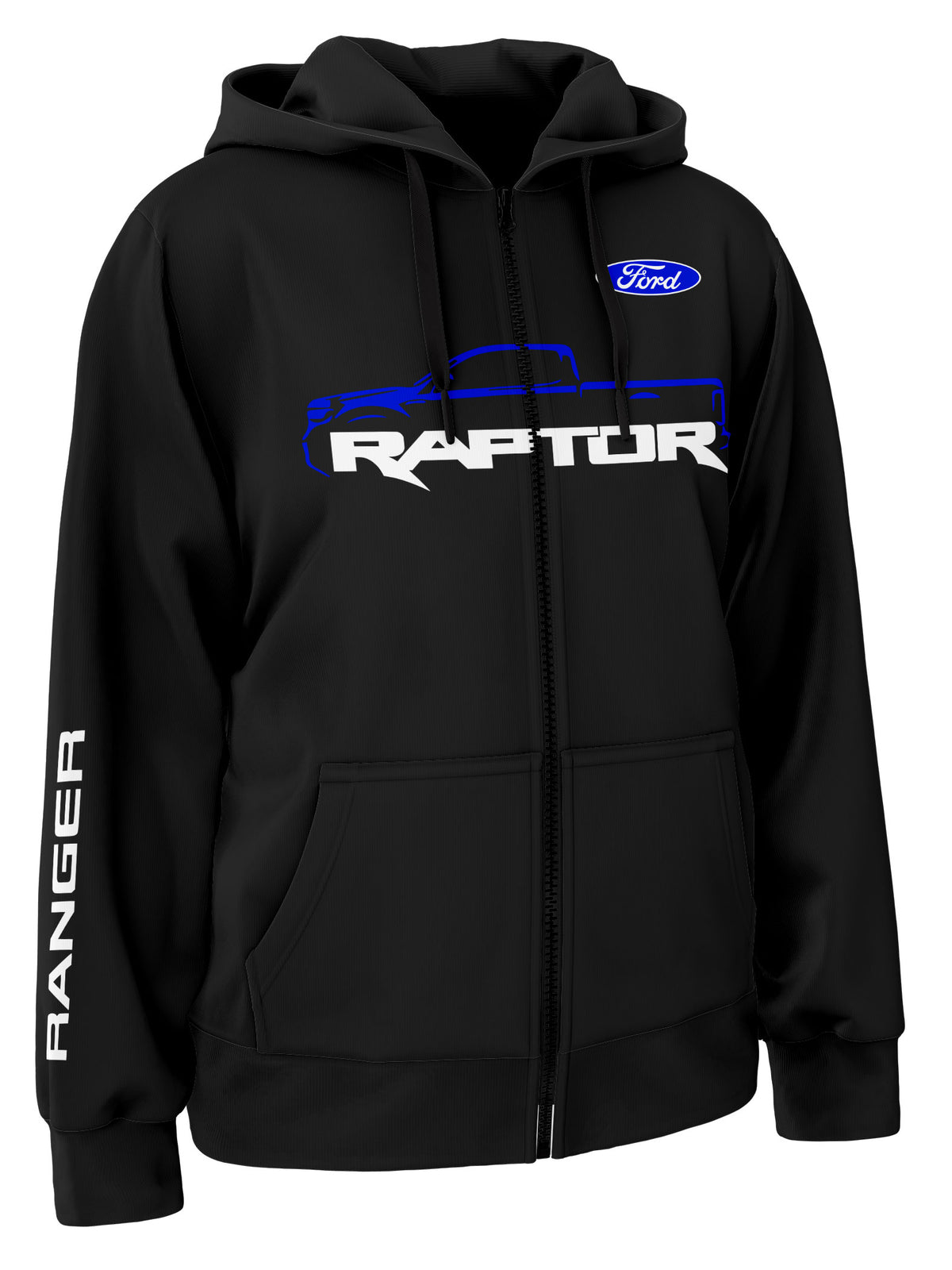 Ford Raptor Ranger Zipper Hoodie