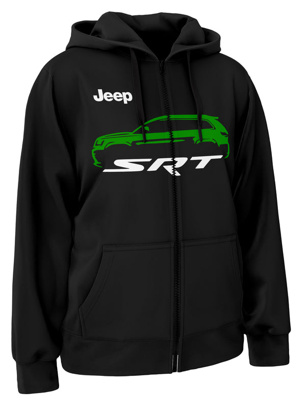 Jeep Grand Cherokee Srt Zipper Hoodie