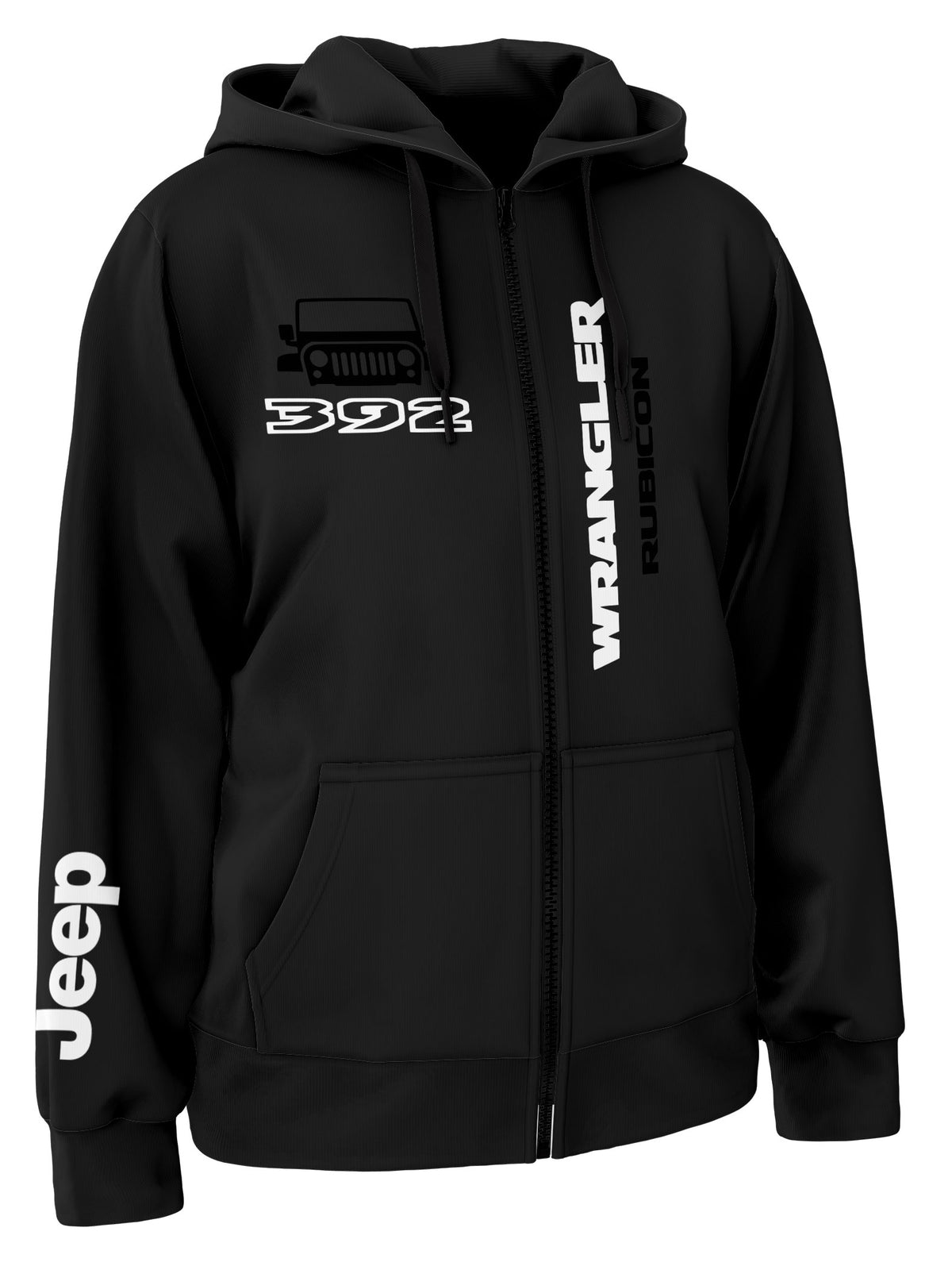 Jeep Wrangler Rubicon 392 Zipper Hoodie