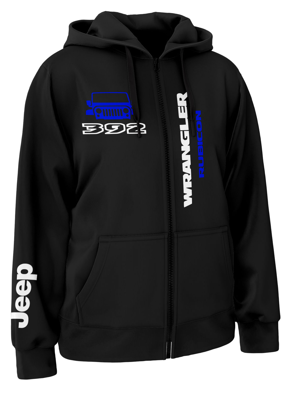 Jeep Wrangler Rubicon 392 Zipper Hoodie