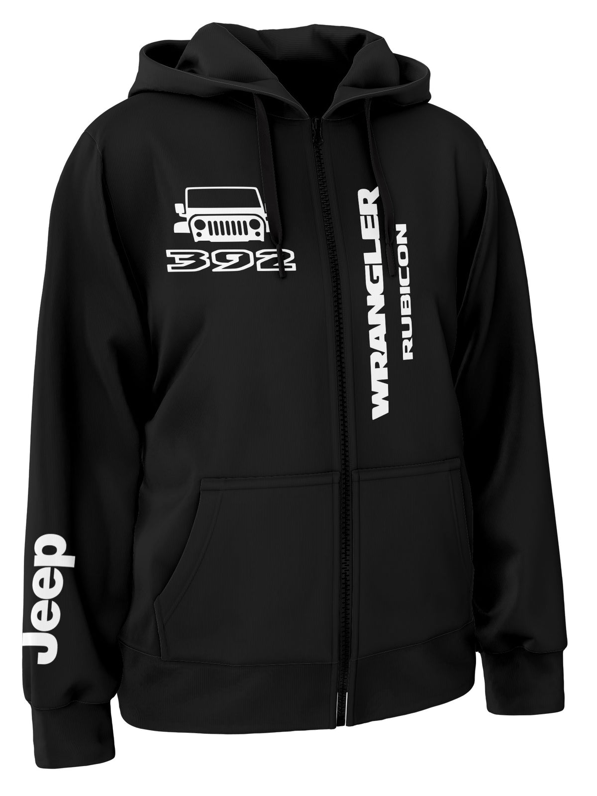 Jeep Wrangler Rubicon 392 Zipper Hoodie