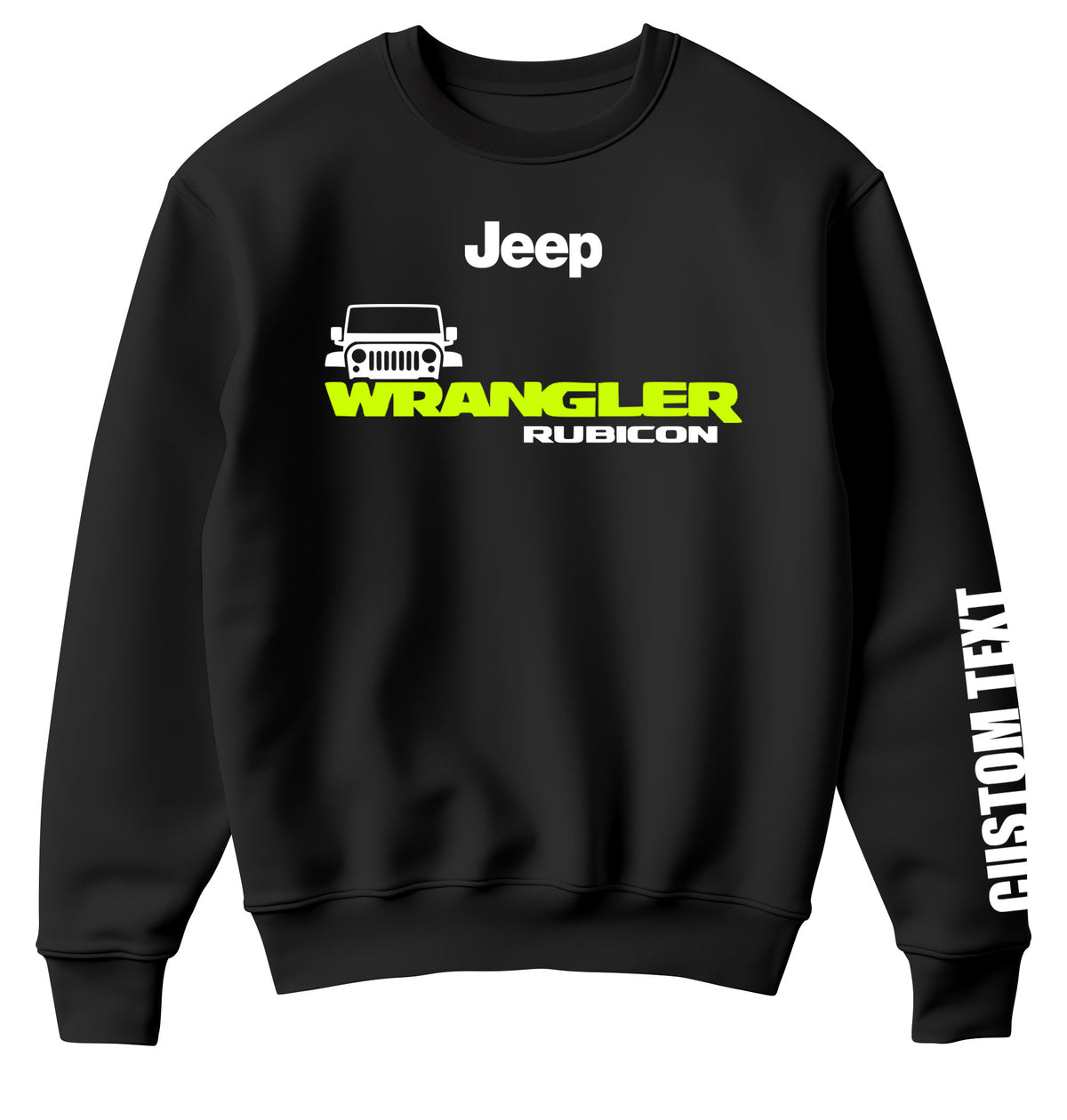 Jeep Wrangler Rubicon Personalized Sweatshirt