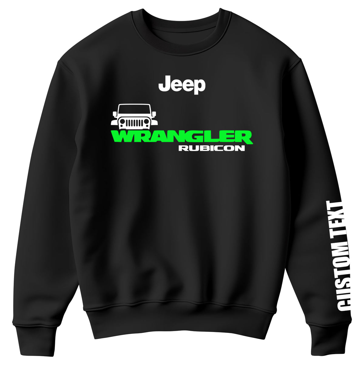 Jeep Wrangler Rubicon Personalized Sweatshirt