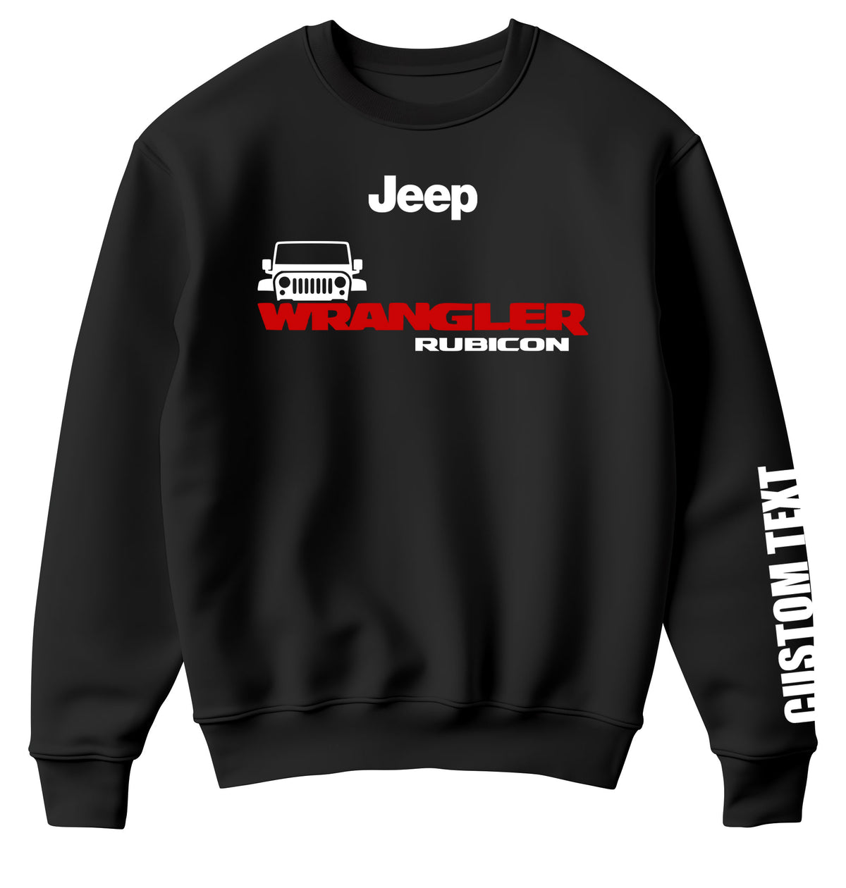 Jeep Wrangler Rubicon Personalized Sweatshirt