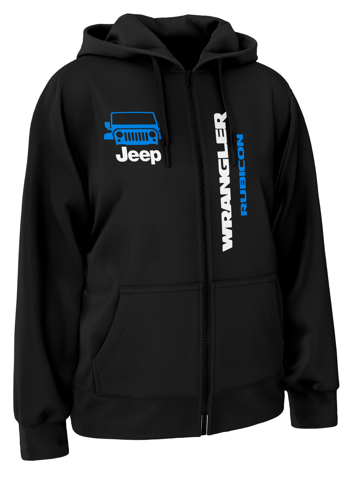 Jeep Wrangler Rubicon Zipper Hoodie