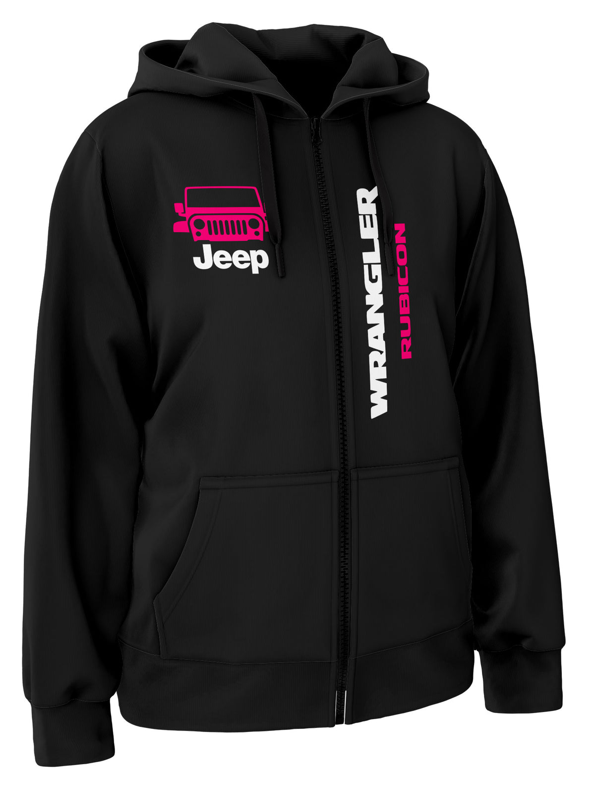 Jeep Wrangler Rubicon Zipper Hoodie