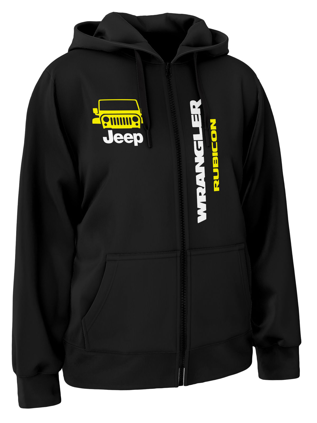 Jeep Wrangler Rubicon Zipper Hoodie