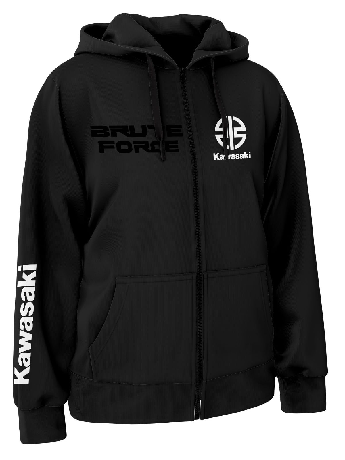 Kawasaki Brute Force Zipper Hoodie