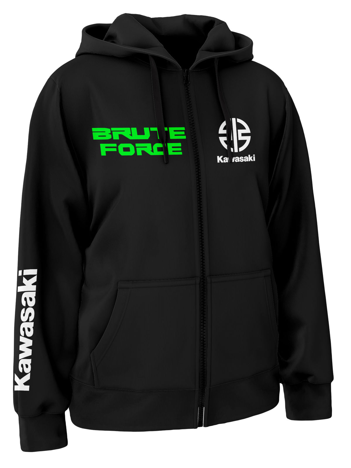 Kawasaki Brute Force Zipper Hoodie