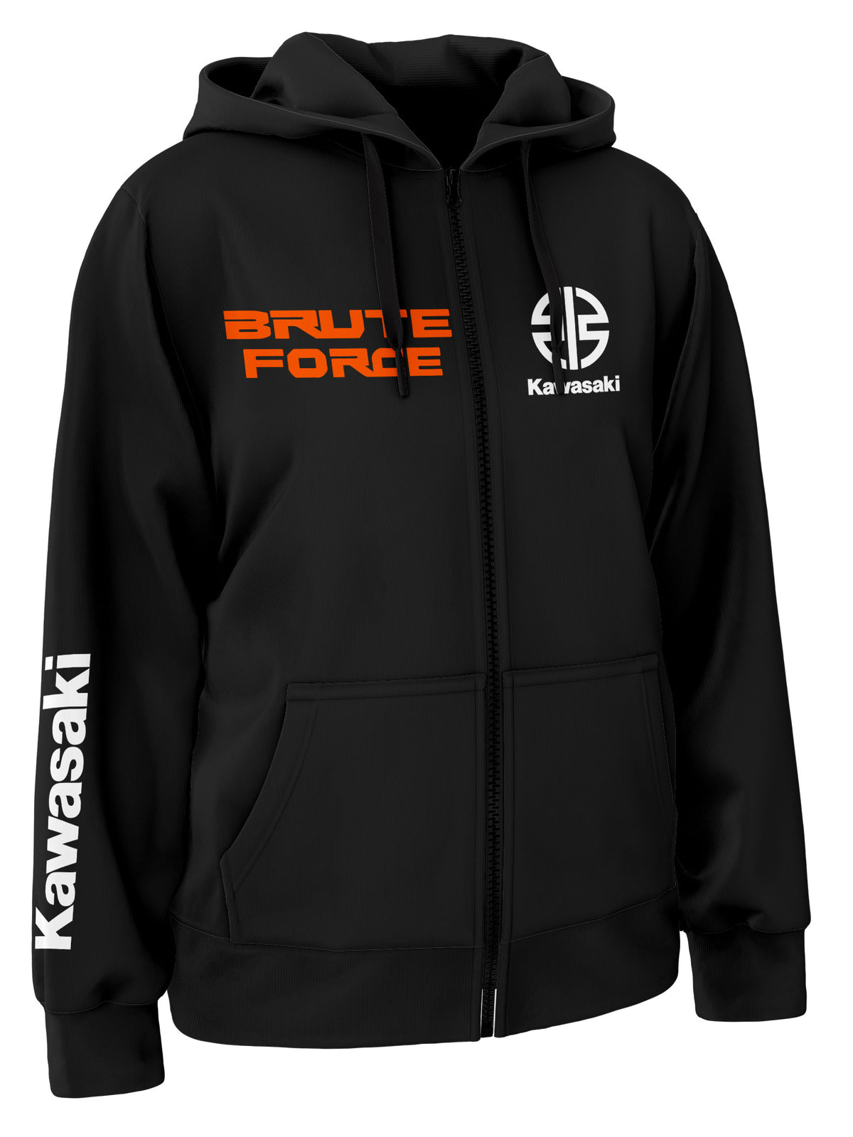 Kawasaki Brute Force Zipper Hoodie