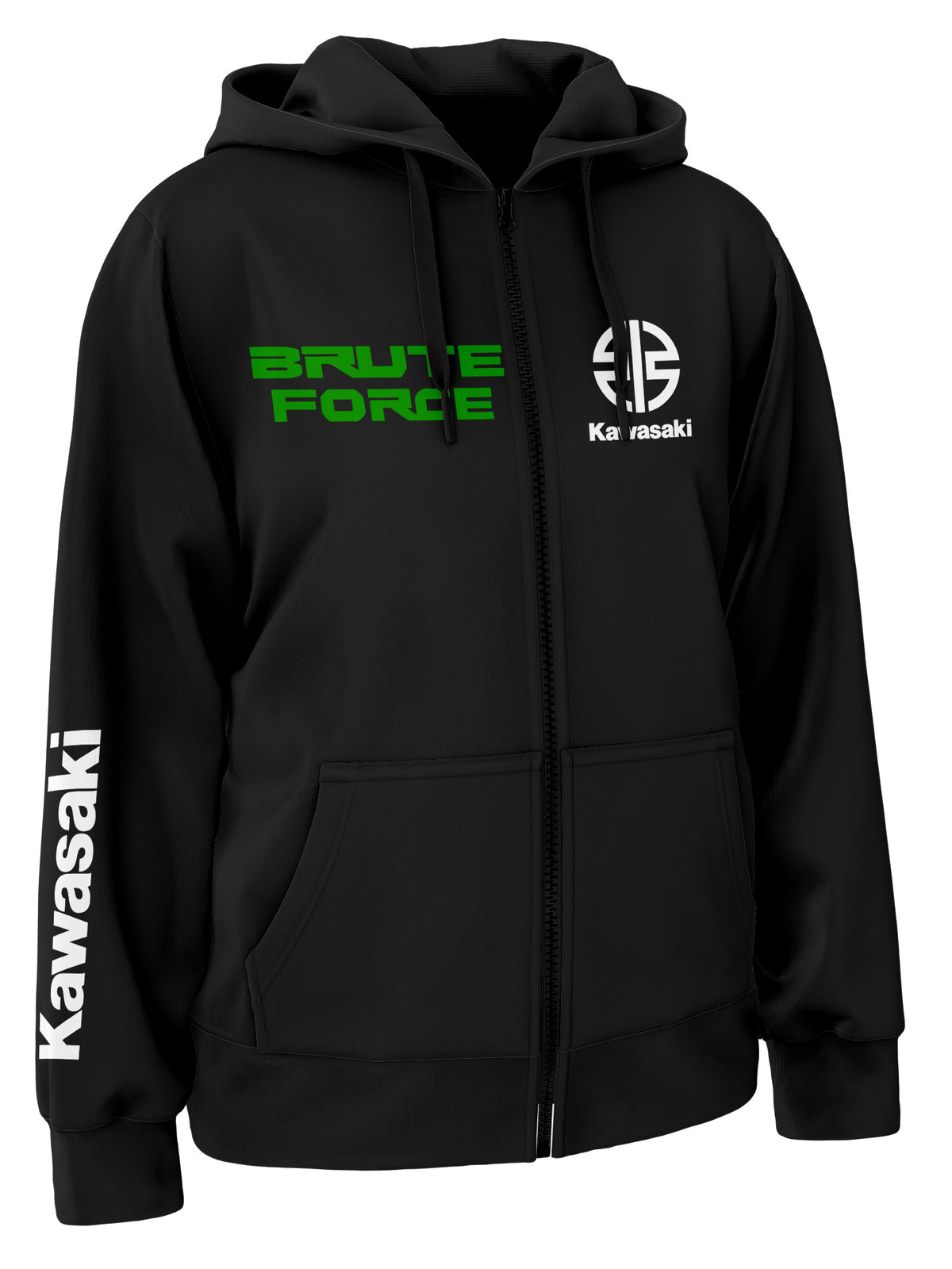 Kawasaki Brute Force Zipper Hoodie