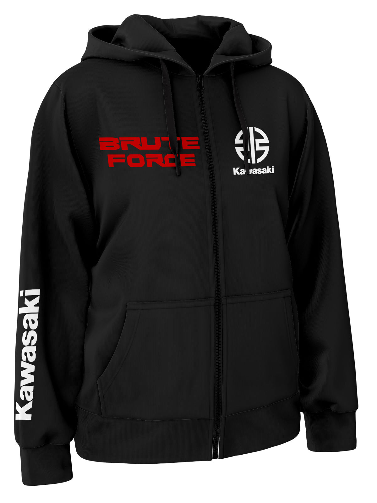 Kawasaki Brute Force Zipper Hoodie
