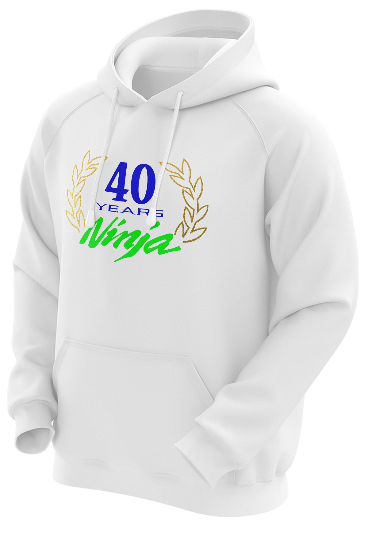 Kawasaki Ninja 40 Years Hooded Sweatshirt
