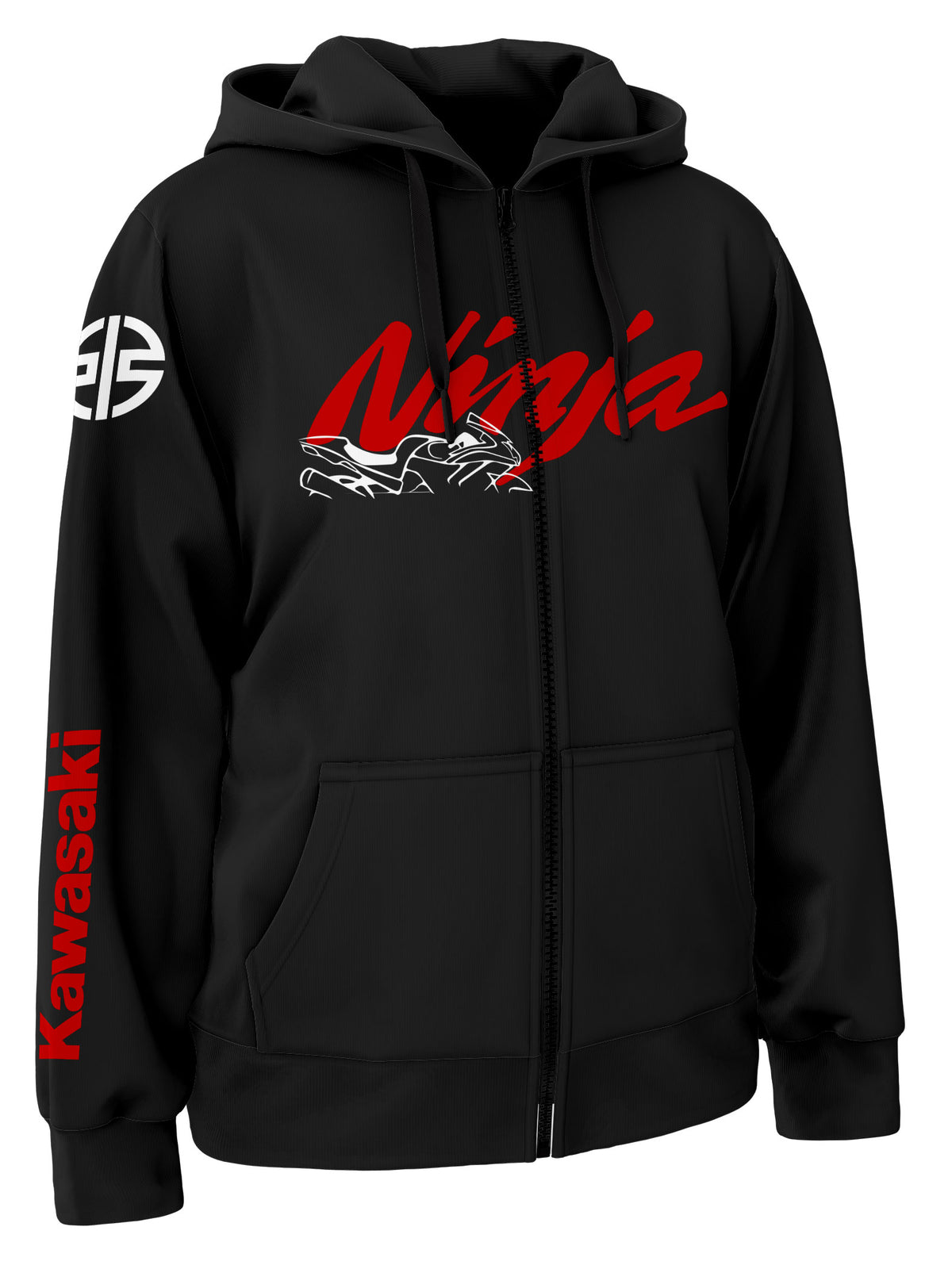 Kawasaki Ninja Zipper Hoodie