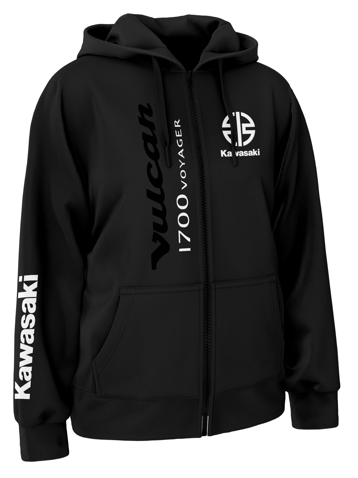 Kawasaki Vulcan 1700 Voyager Zipper Hoodie