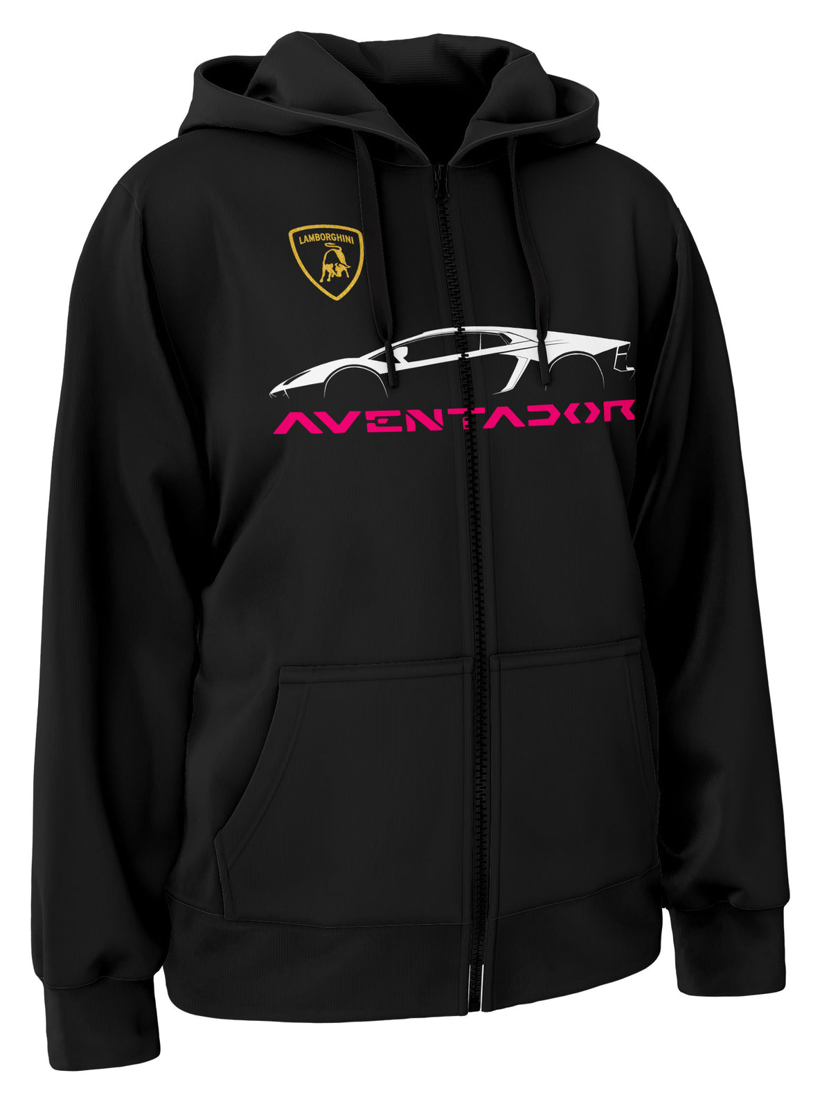 Lamborghini Aventador Zipper Hoodie