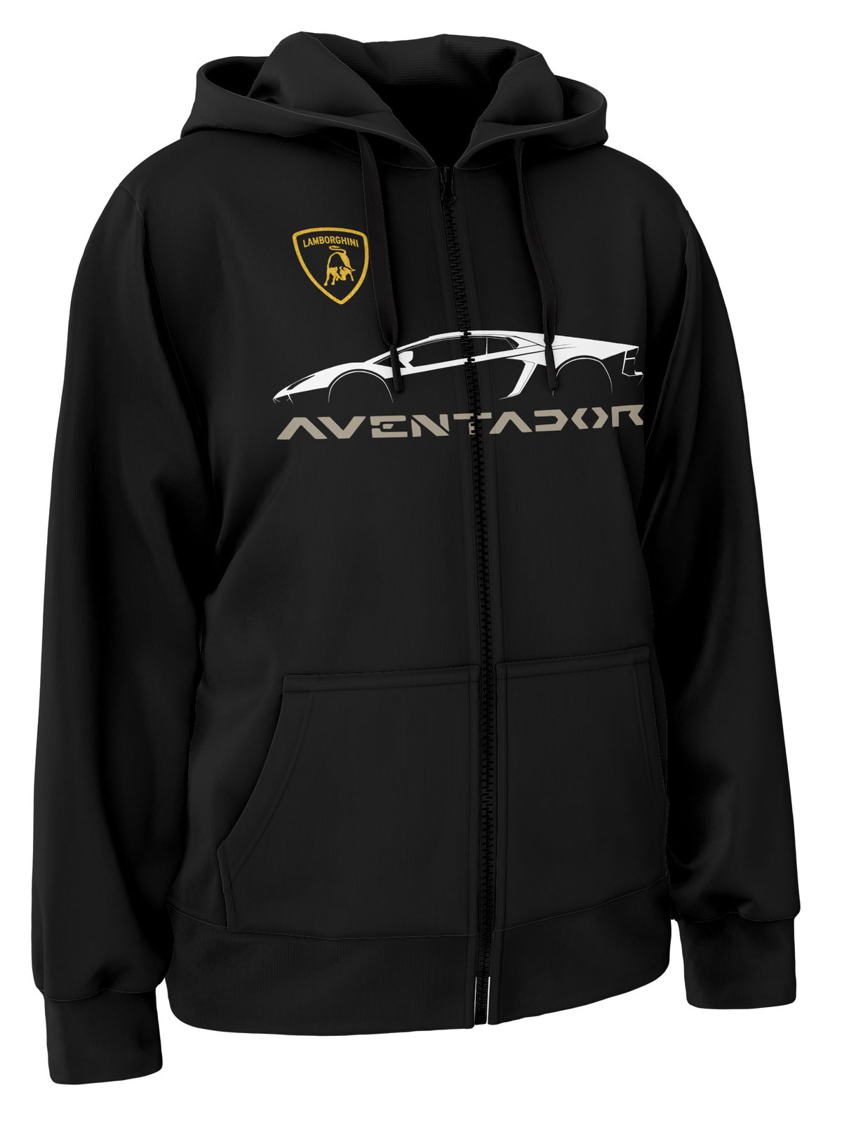Lamborghini Aventador Zipper Hoodie