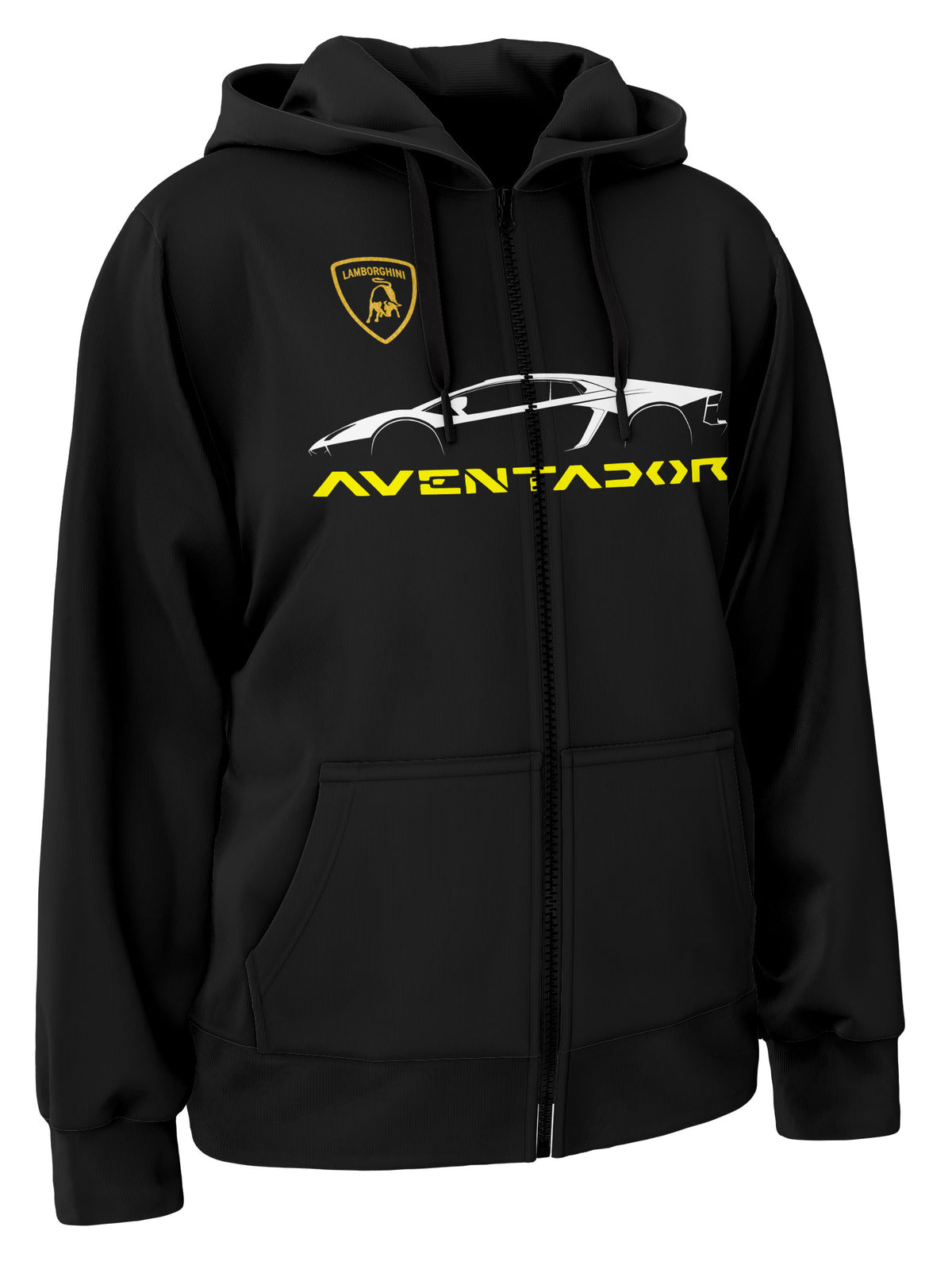 Lamborghini Aventador Zipper Hoodie