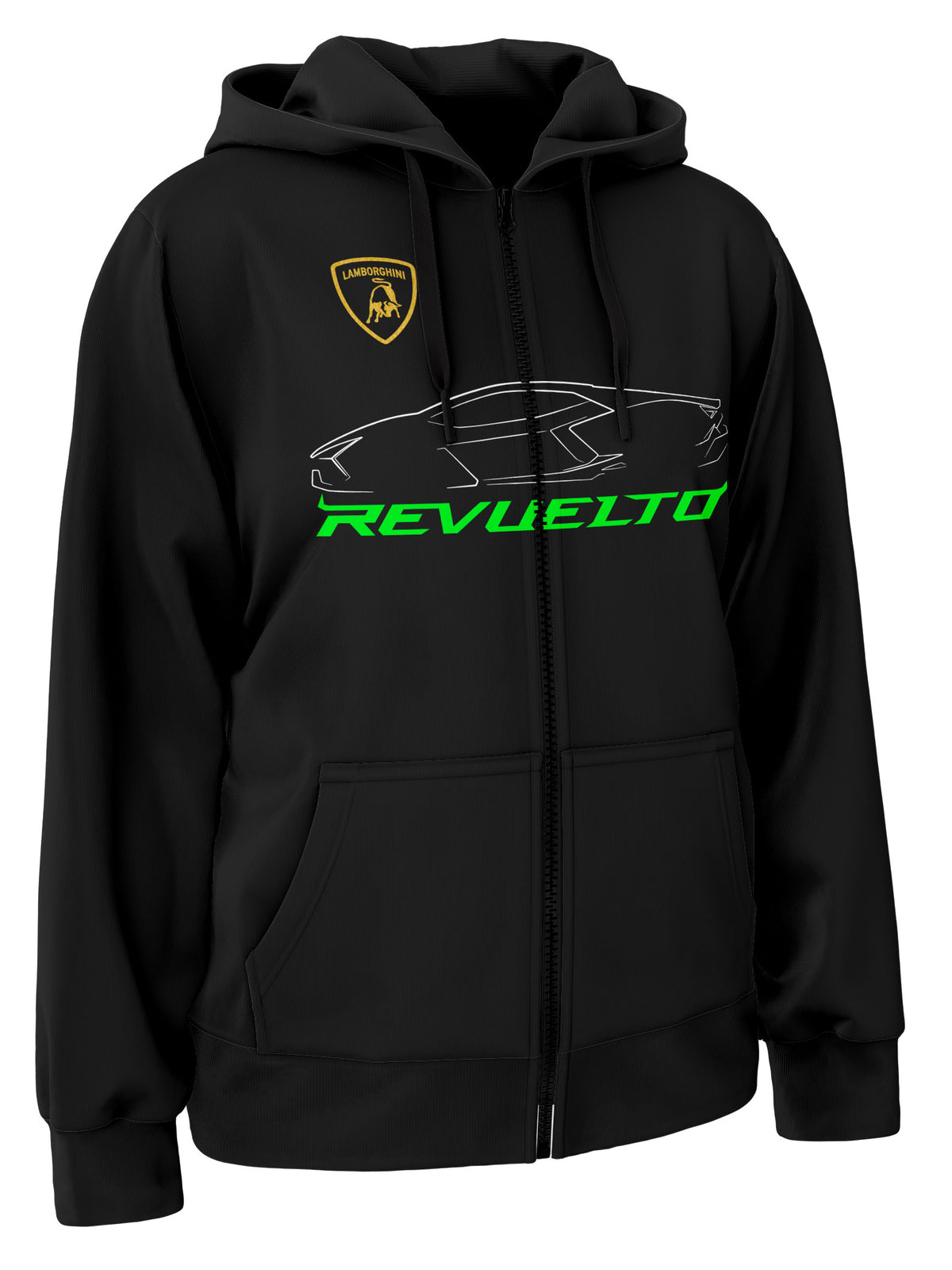 Lamborghini Revuelto Zipper Hoodie