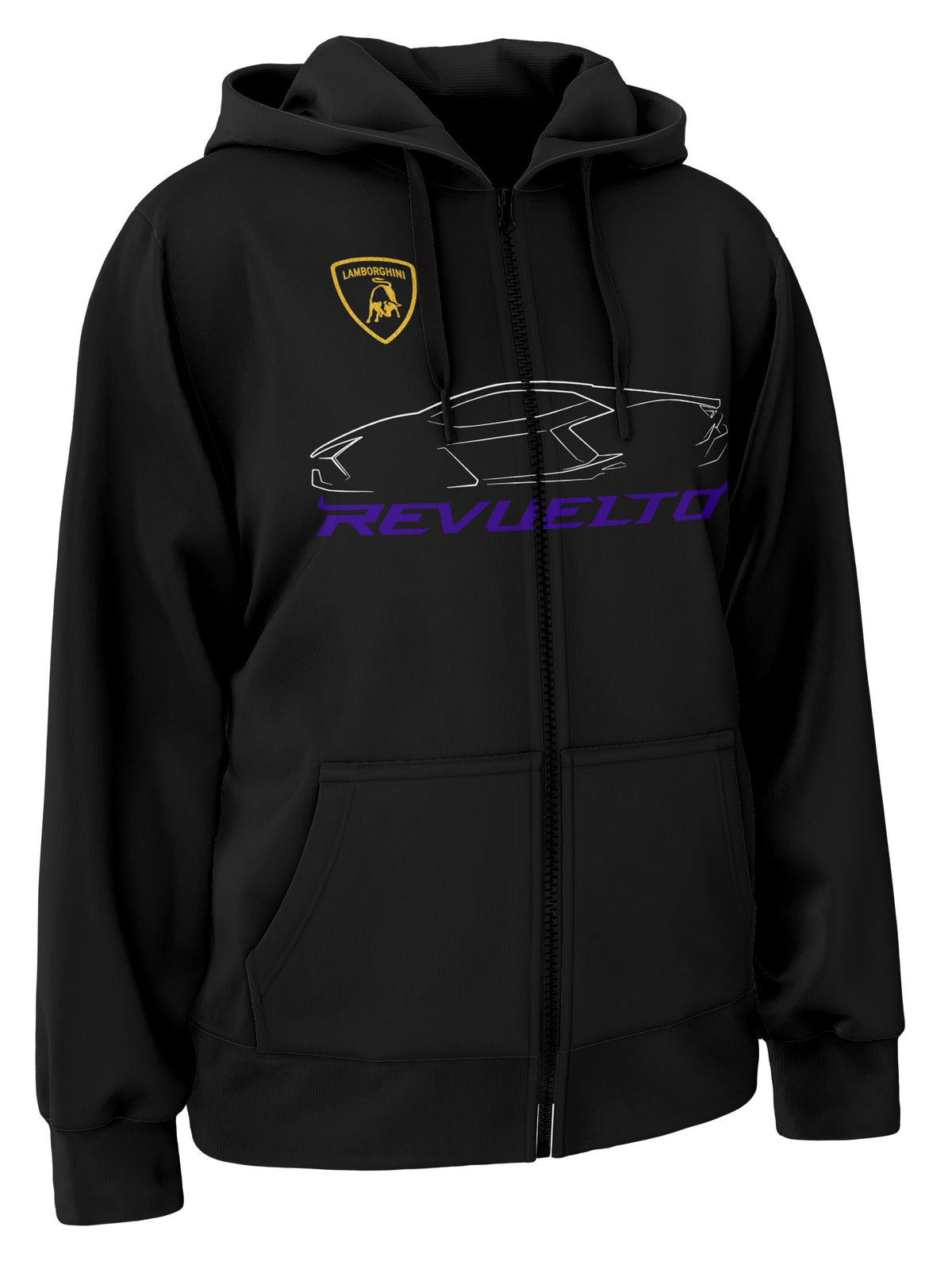 Lamborghini Revuelto Zipper Hoodie