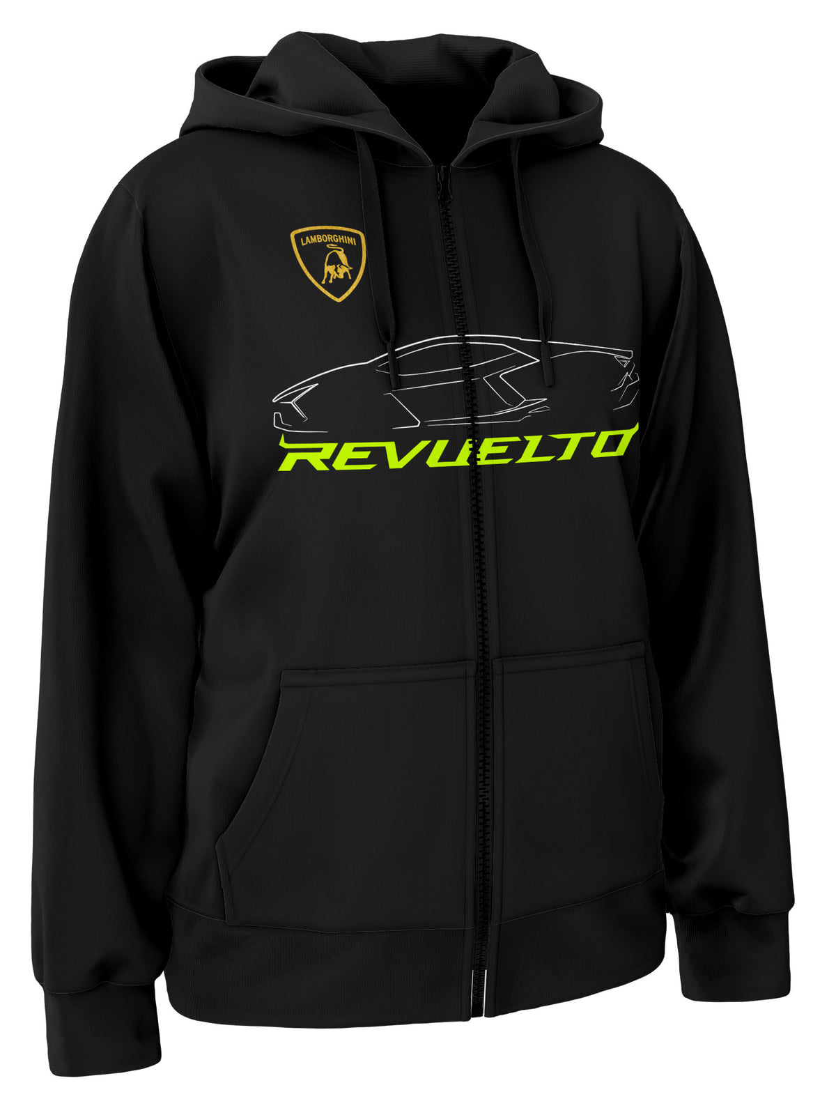 Lamborghini Revuelto Zipper Hoodie