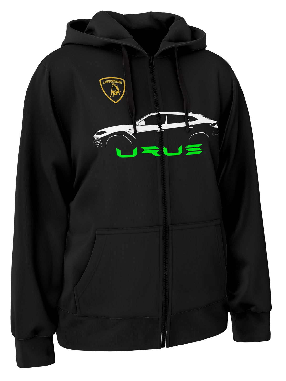 Lamborghini Urus Zipper Hoodie