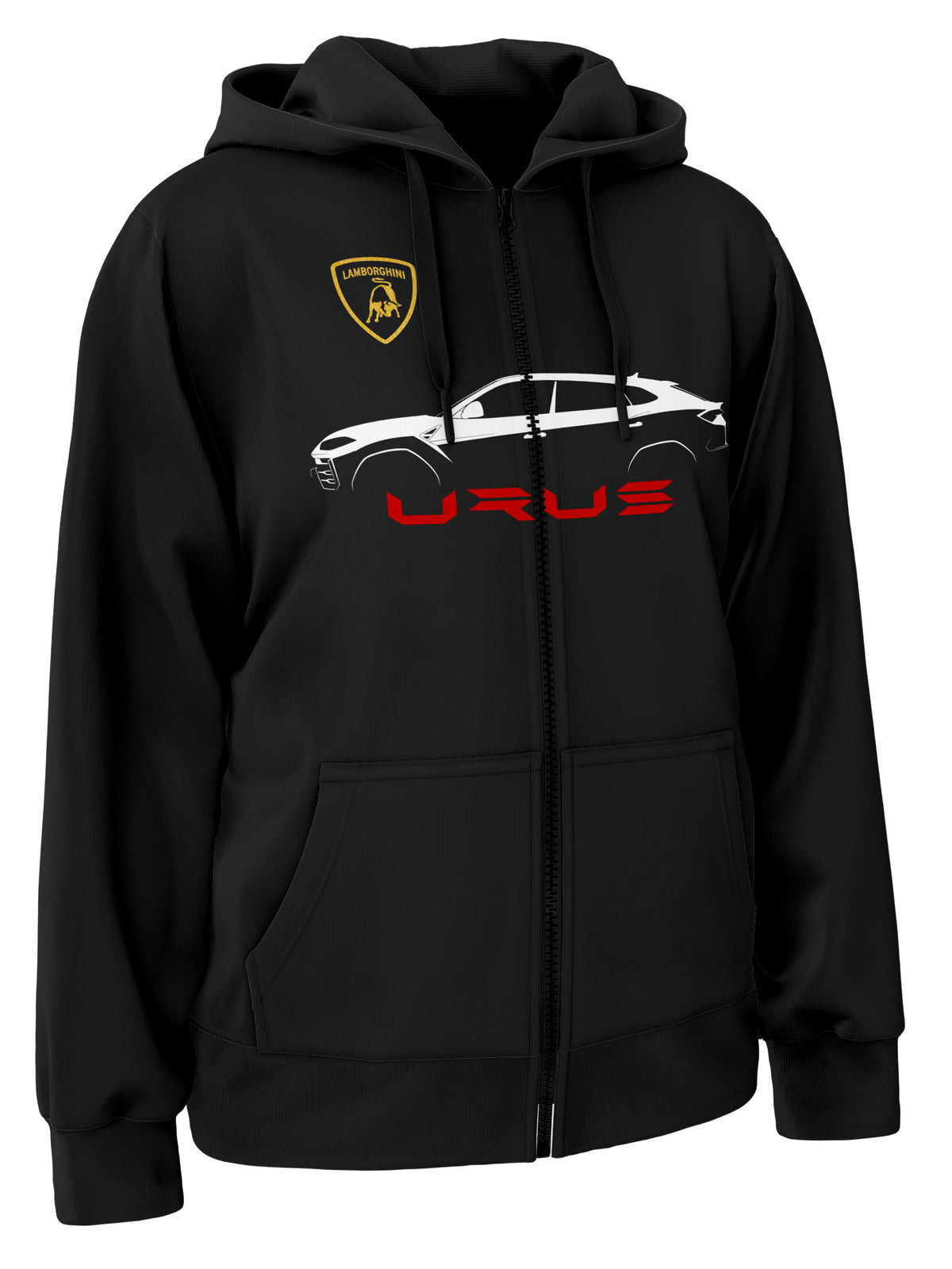 Lamborghini Urus Zipper Hoodie