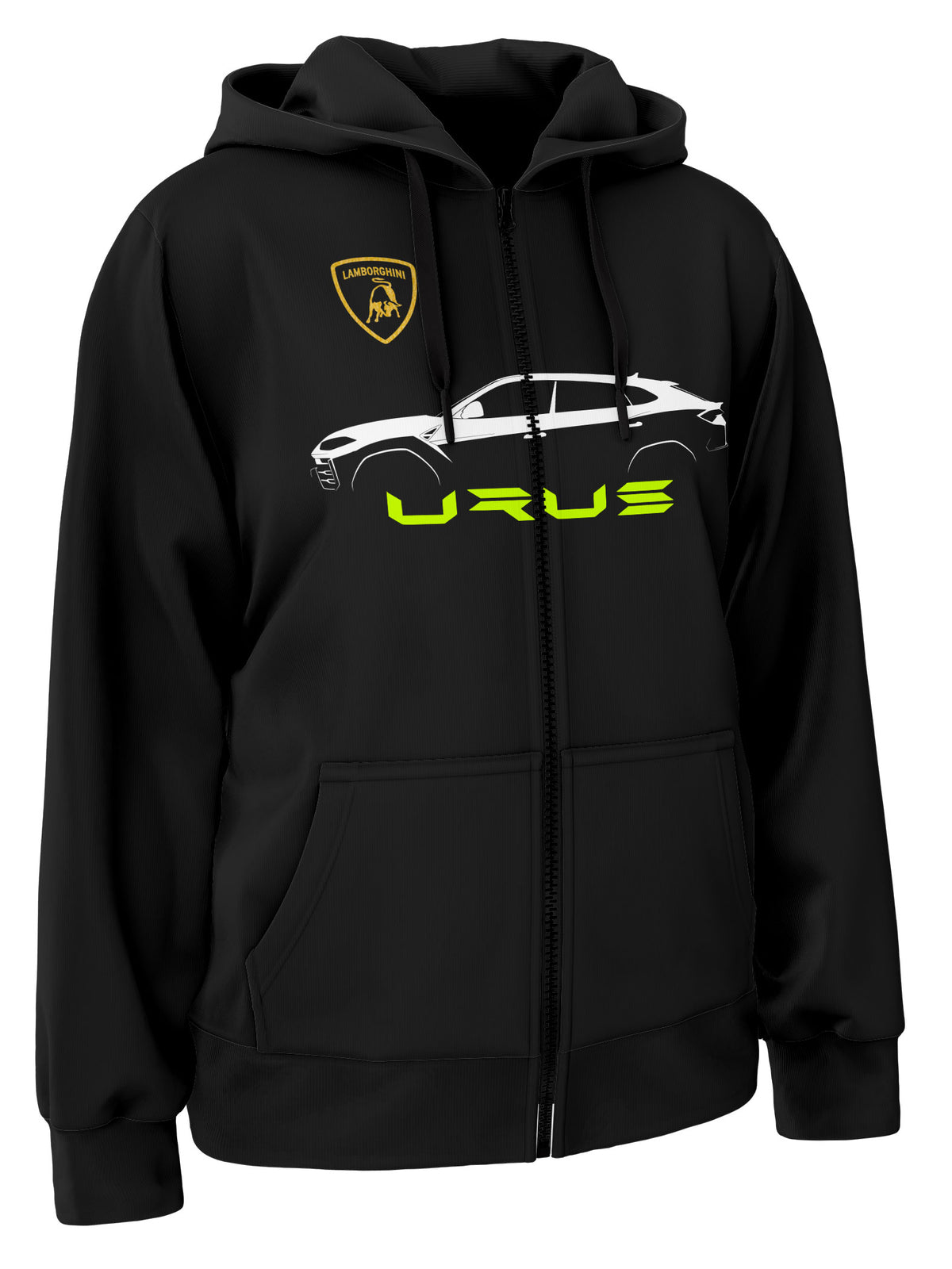 Lamborghini Urus Zipper Hoodie
