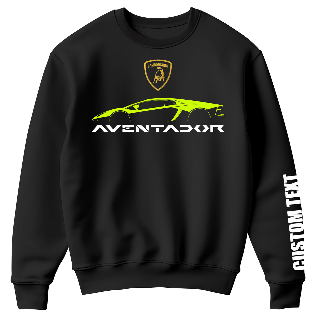 Lamborghini Aventador Personalized Sweatshirt