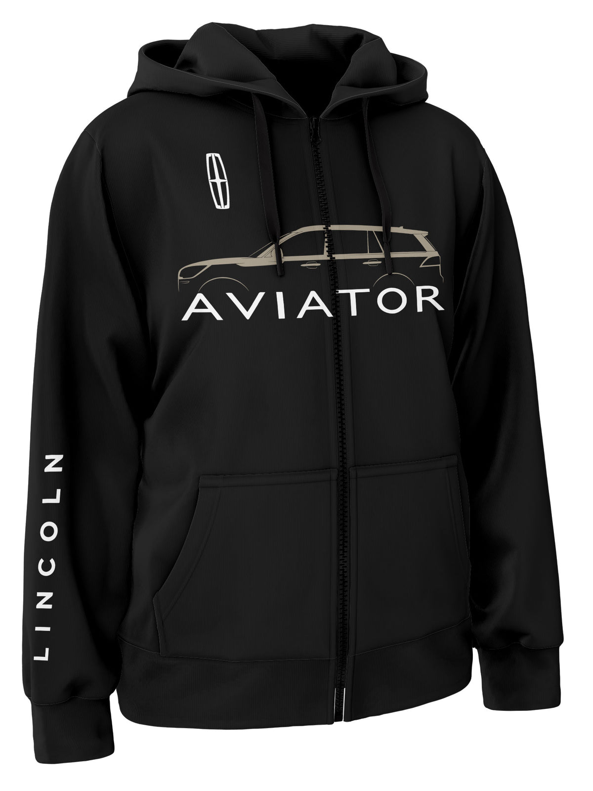Lincoln Aviator Zipper Hoodie