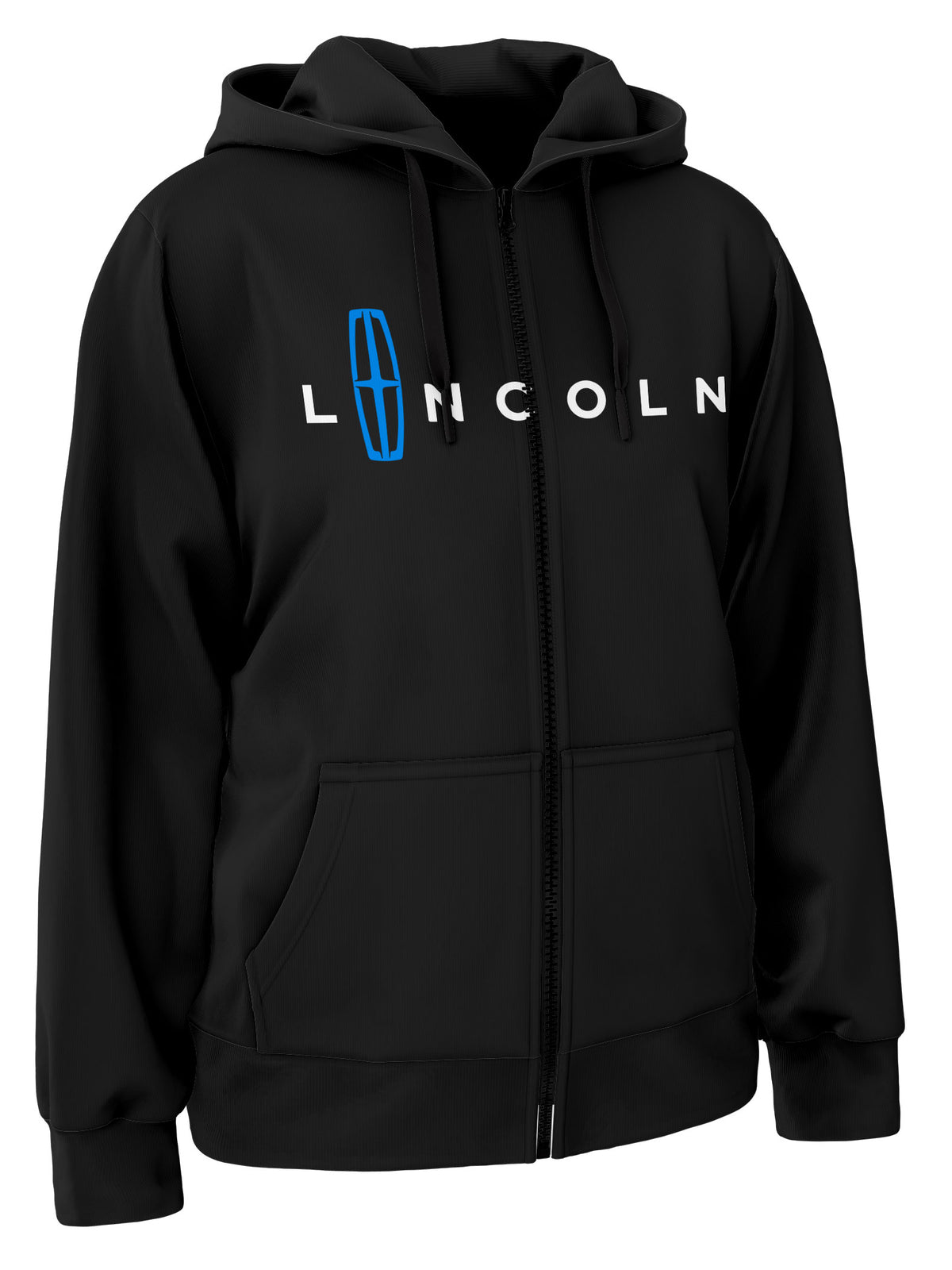 Lincoln Logo Zipper Hoodie