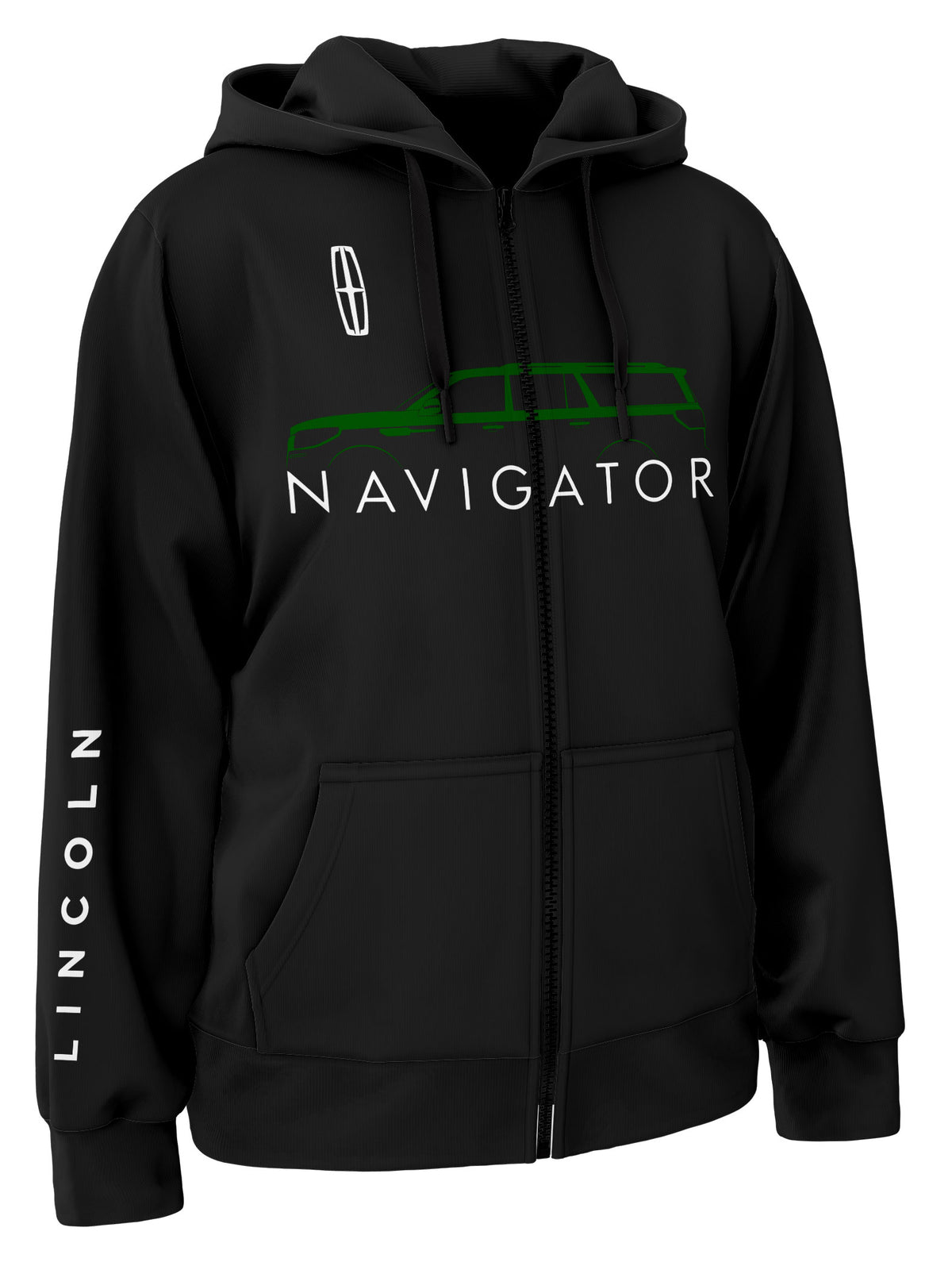 Lincoln Navigator Zipper Hoodie
