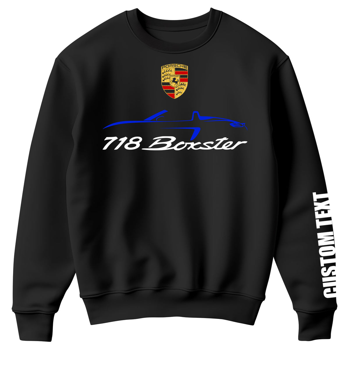 Porsche 718 Boxster Personalized Sweatshirt