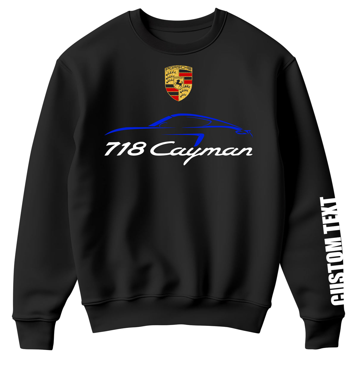 Porsche 718 Cayman Personalized Sweatshirt