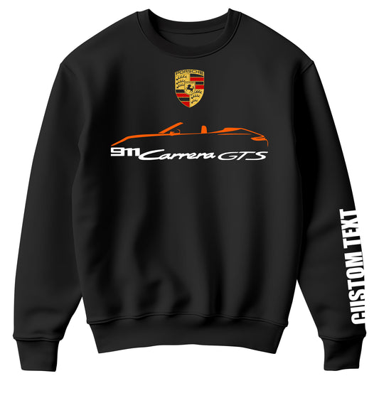 Porsche 911 Carrera Gts Convertible  Personalized Sweatshirt