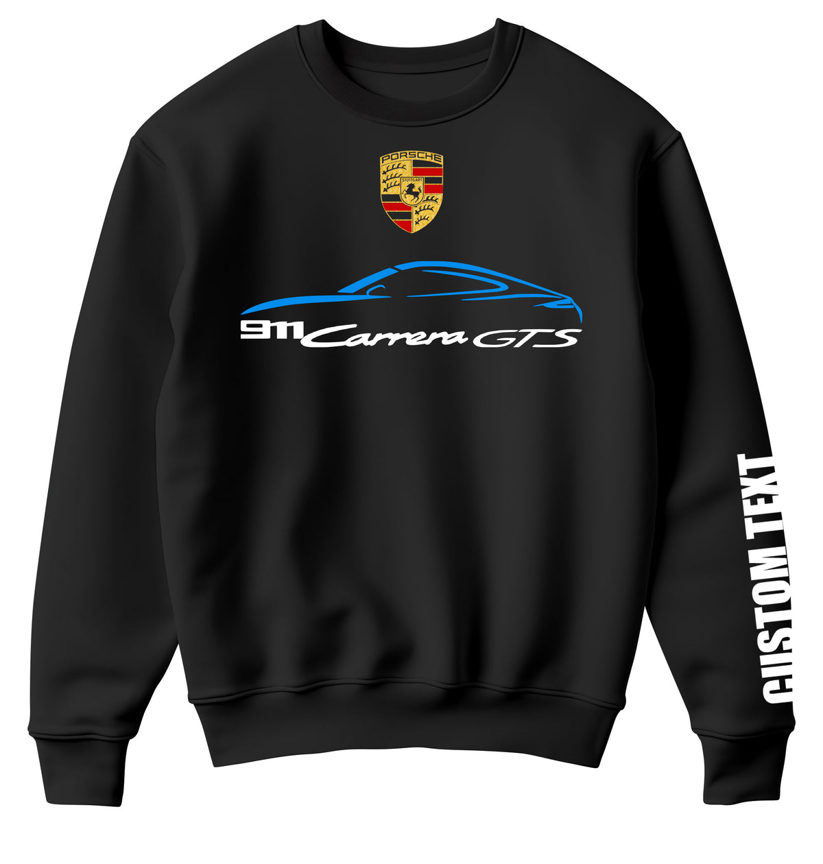 Porsche 911 Carrera Gts Personalized Sweatshirt