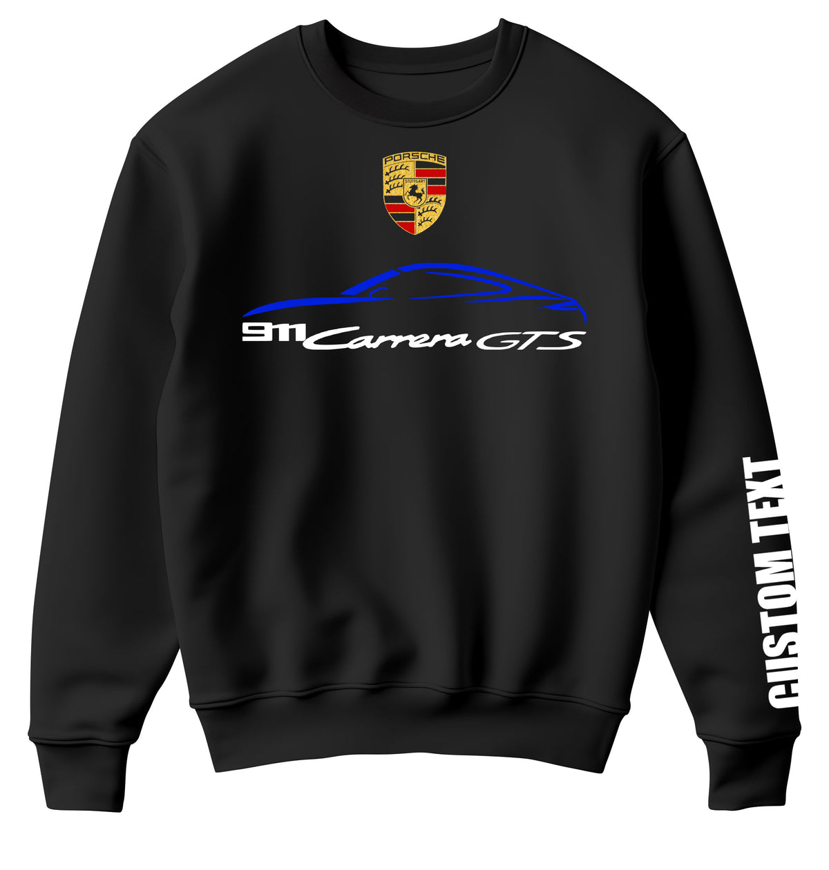 Porsche 911 Carrera Gts Personalized Sweatshirt
