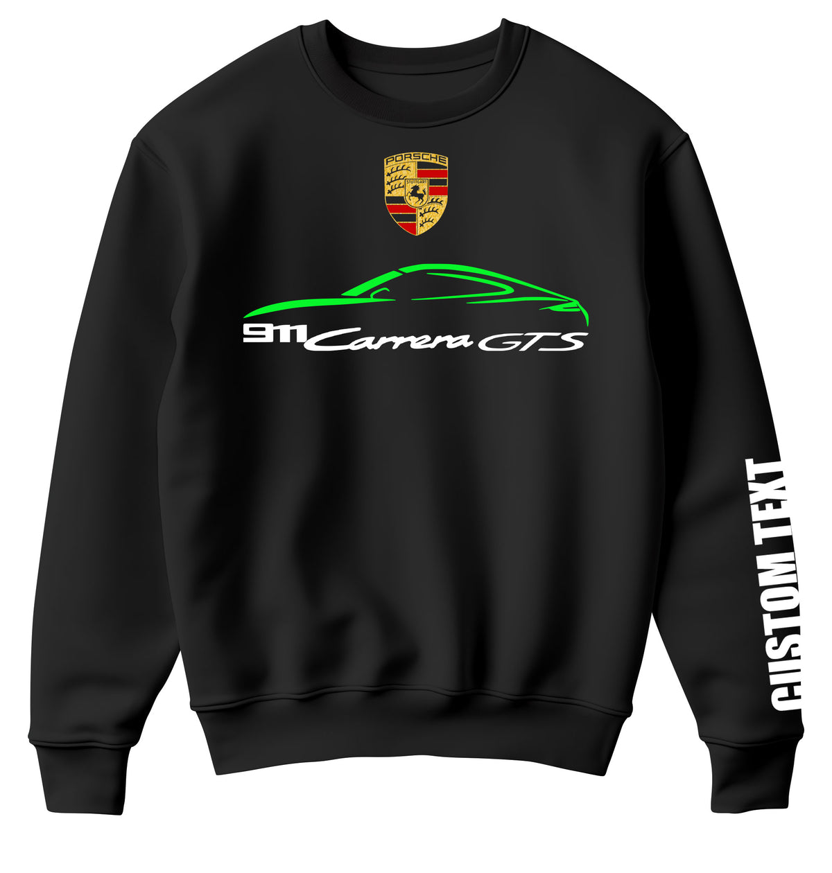 Porsche 911 Carrera Gts Personalized Sweatshirt