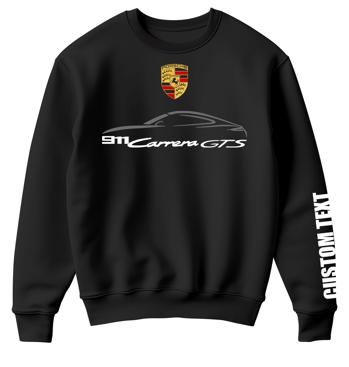Porsche 911 Carrera Gts Personalized Sweatshirt