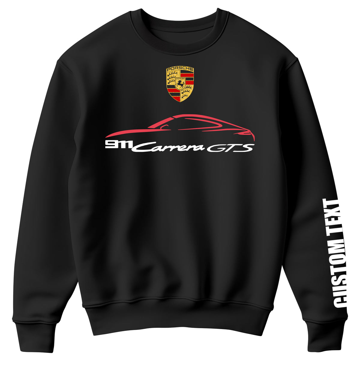 Porsche 911 Carrera Gts Personalized Sweatshirt