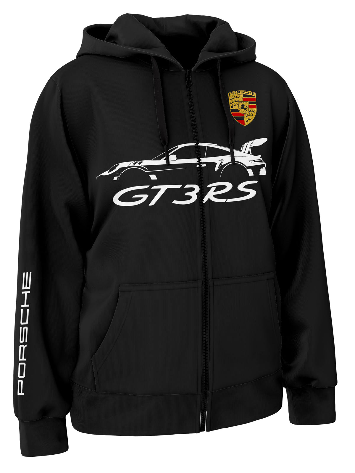 Porsche 911 Gt3 Rs Zipper Hoodie