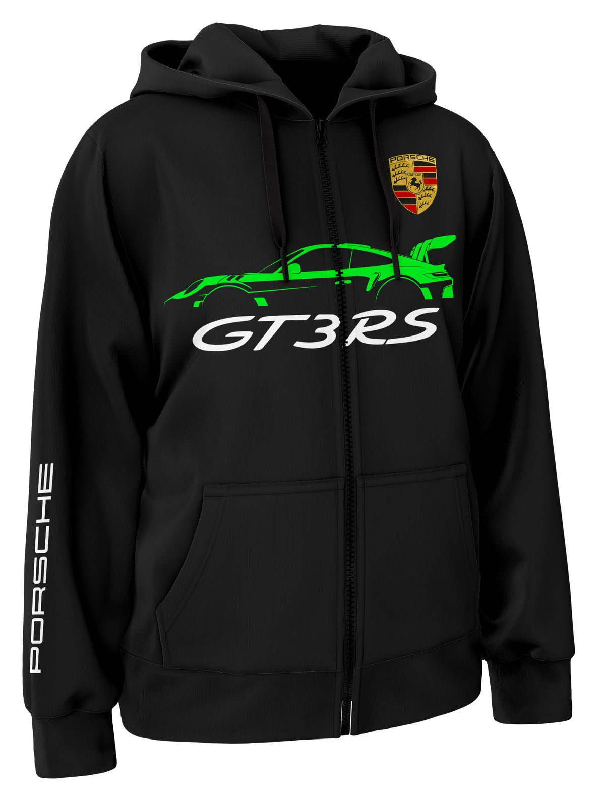 Porsche 911 Gt3 Rs Zipper Hoodie