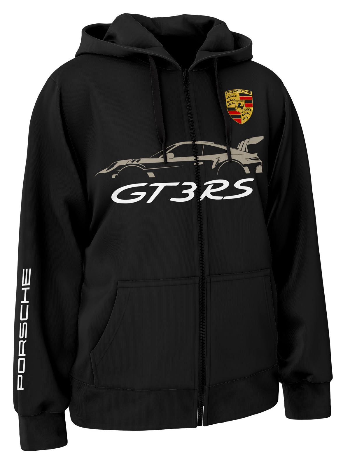 Porsche 911 Gt3 Rs Zipper Hoodie