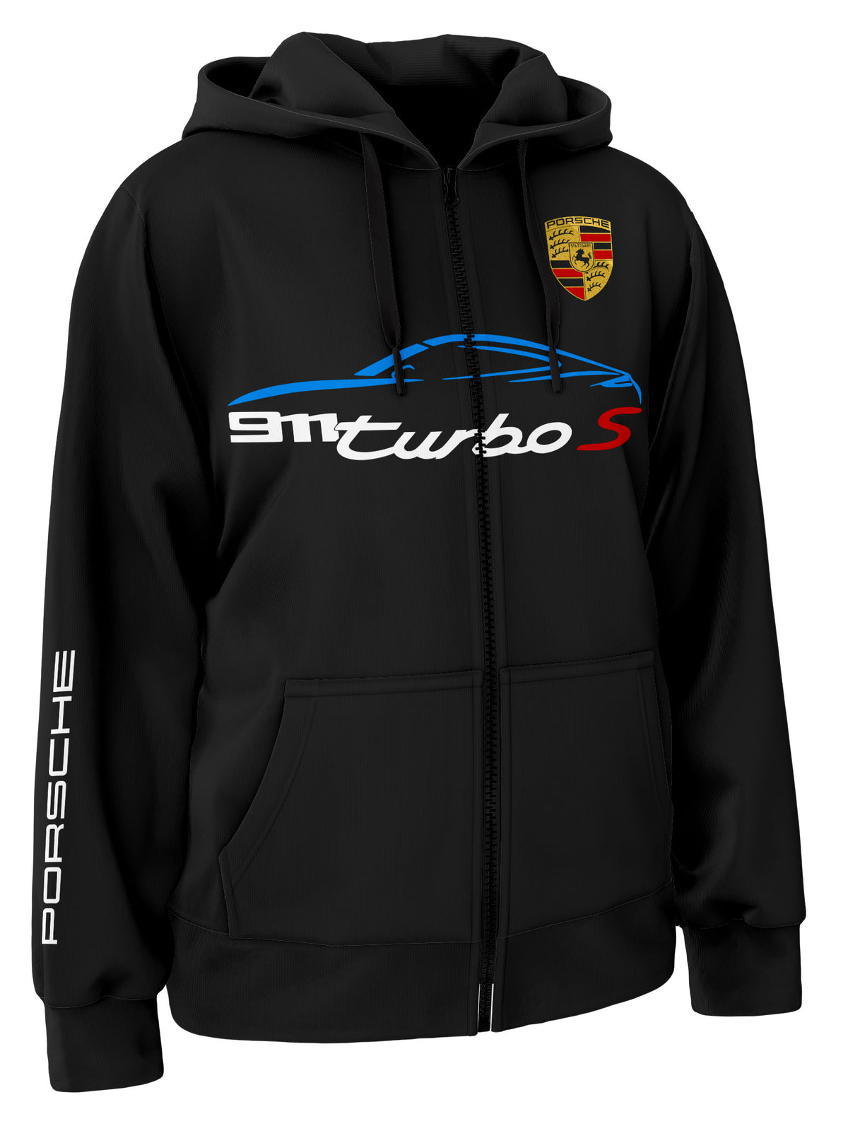 Porsche 911 Turbo S Zipper Hoodie