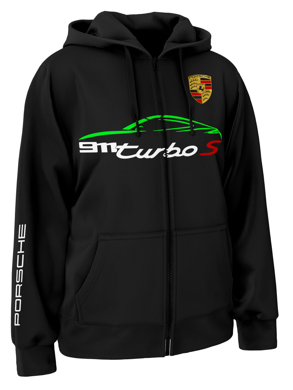 Porsche 911 Turbo S Zipper Hoodie