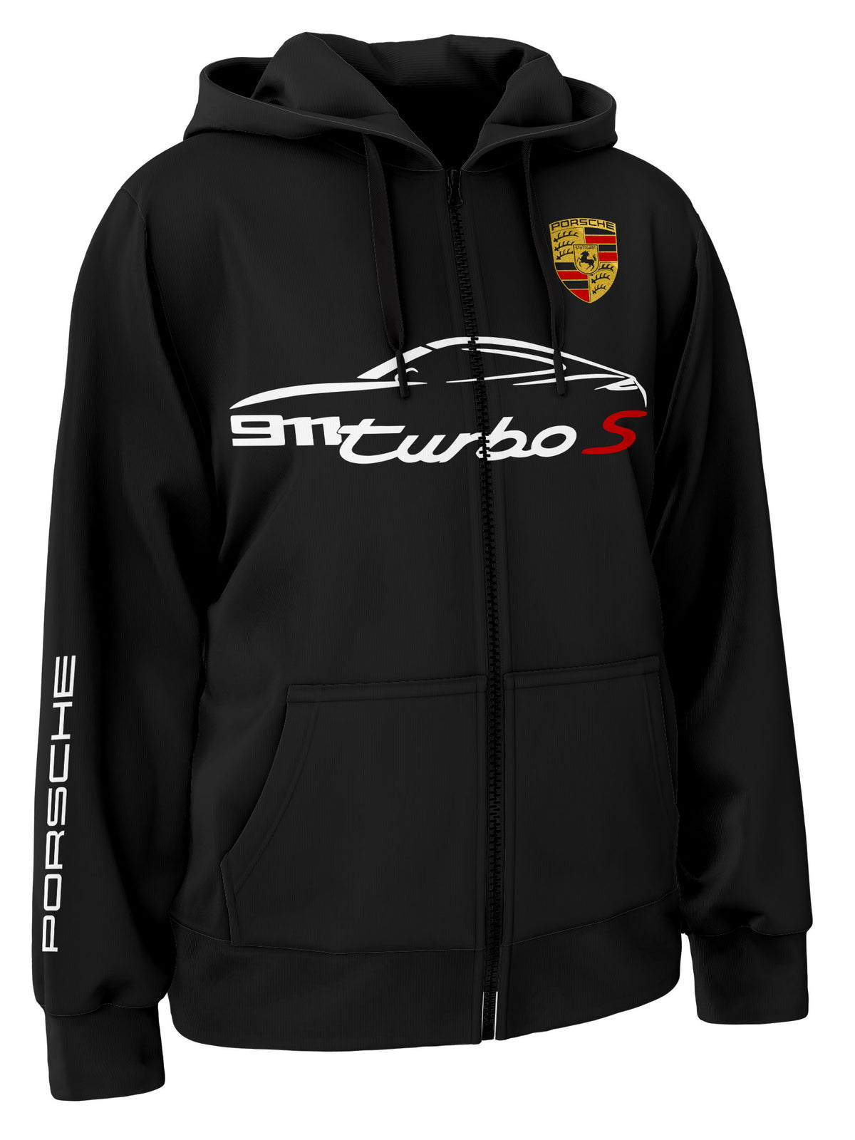 Porsche 911 Turbo S Zipper Hoodie