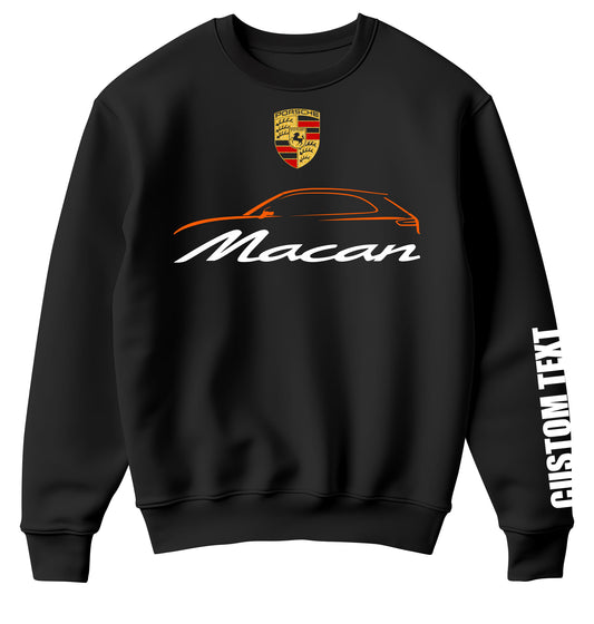Porsche Macan Personalized Sweatshirt
