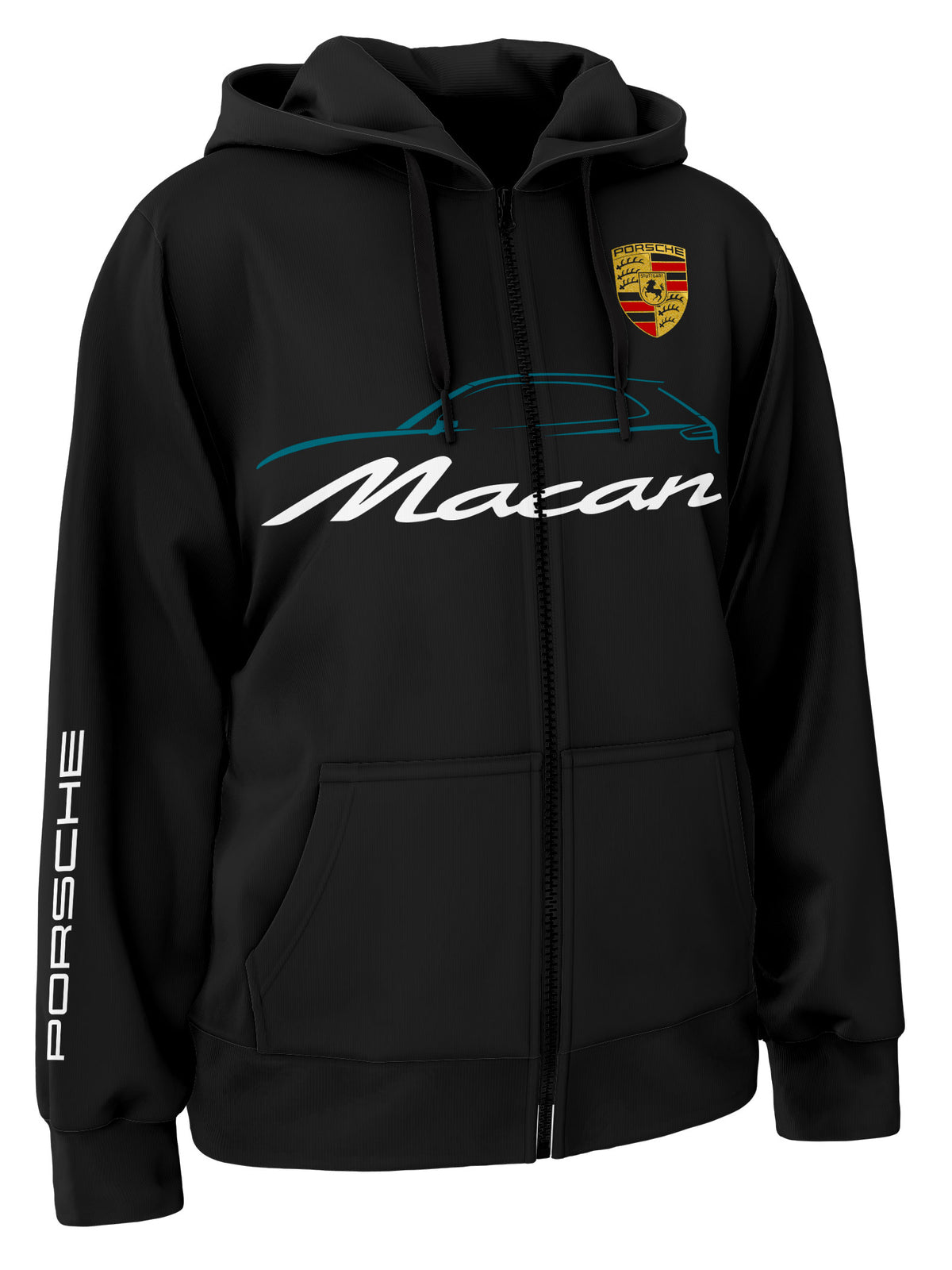 Porsche Macan Zipper Hoodie