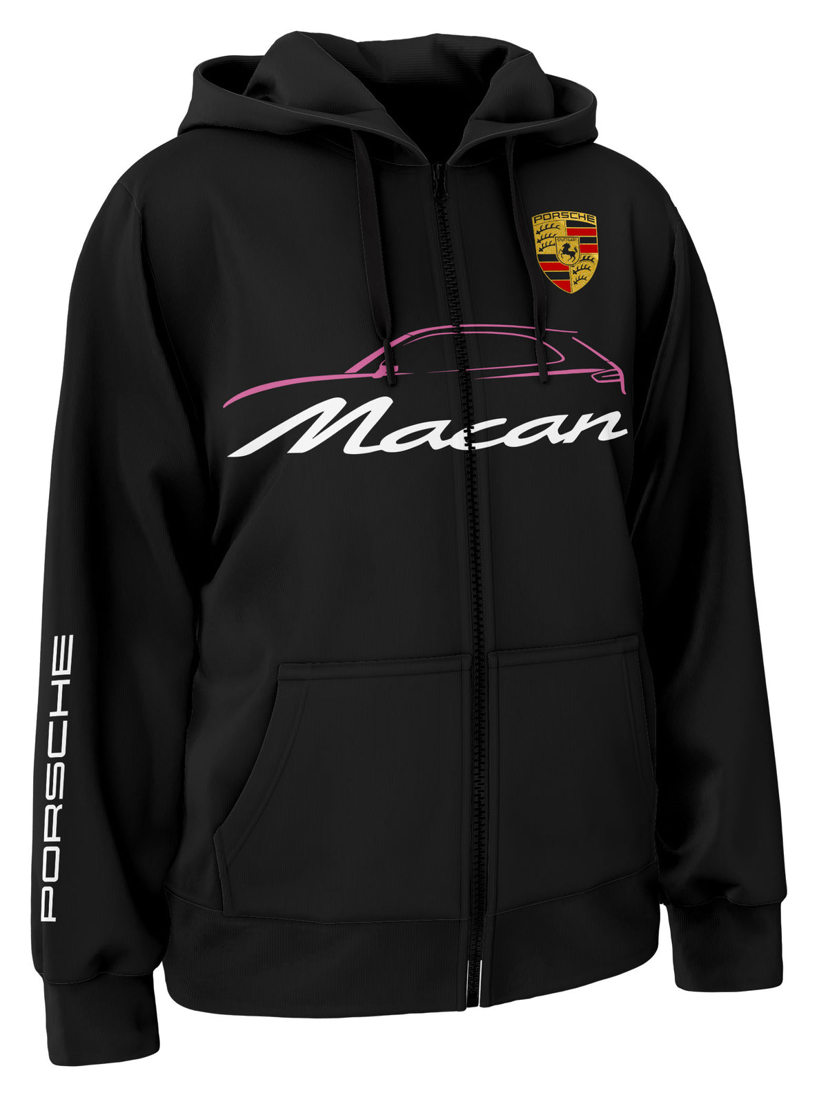 Porsche Macan Zipper Hoodie