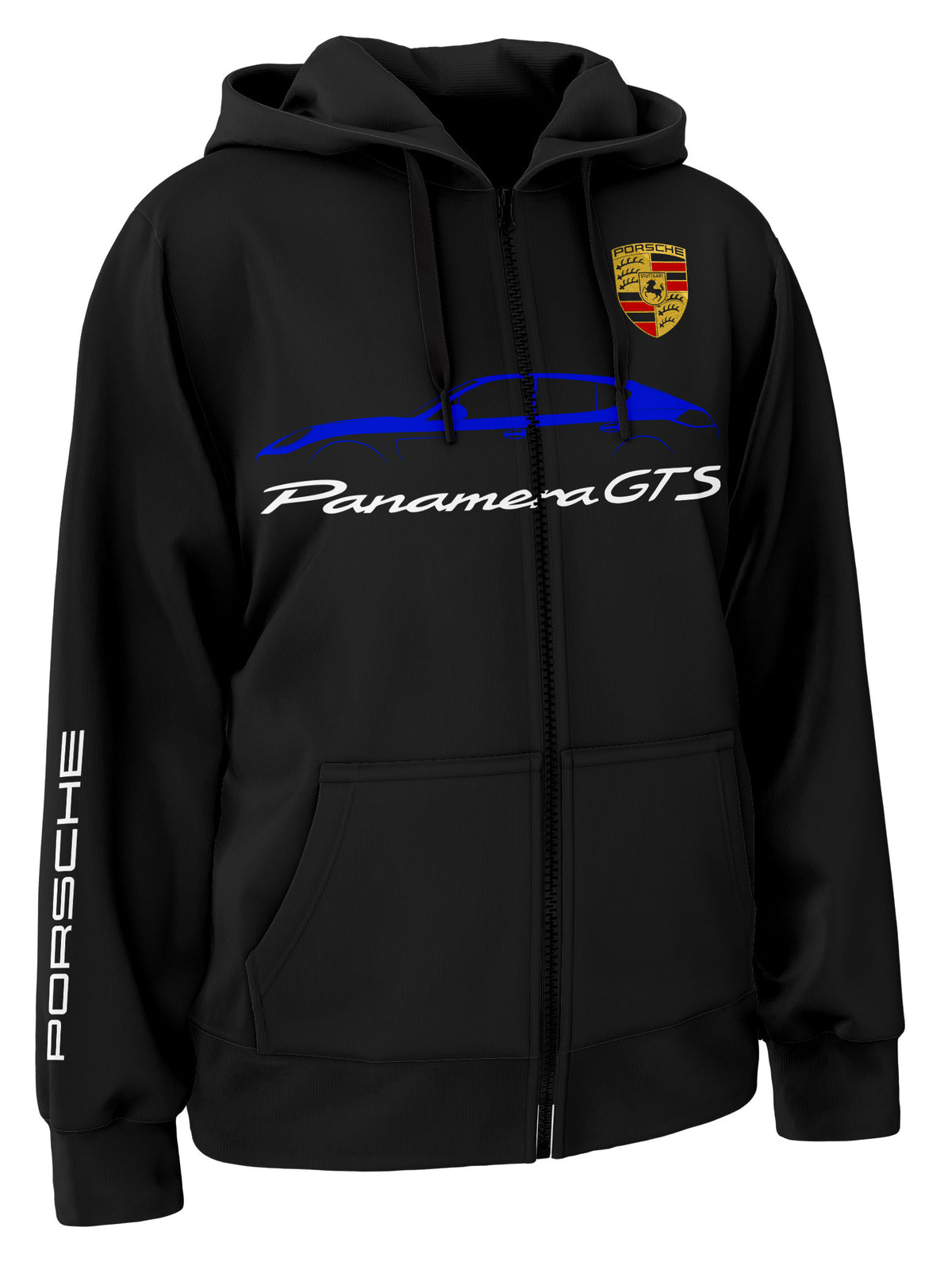 Porsche Panamera Gts Zipper Hoodie